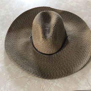 Sun hat. Worn once. Holds shape.